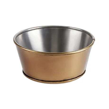Service Bowl Antique Brass