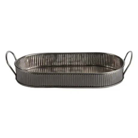 Combo/Serving Platter Antique Silver