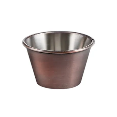 Sauce/Dip Pot Antique Copper