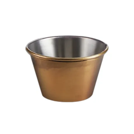 Sauce/Dip Pot Antique Brass