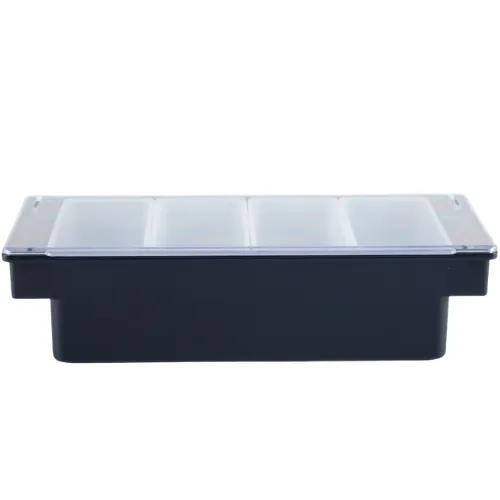 4 Part Plastic Condiment Holder