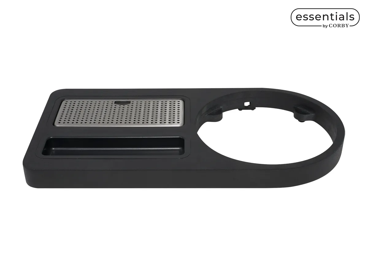 Compact Welcome Tray (Buckingham / WT0005) in Black