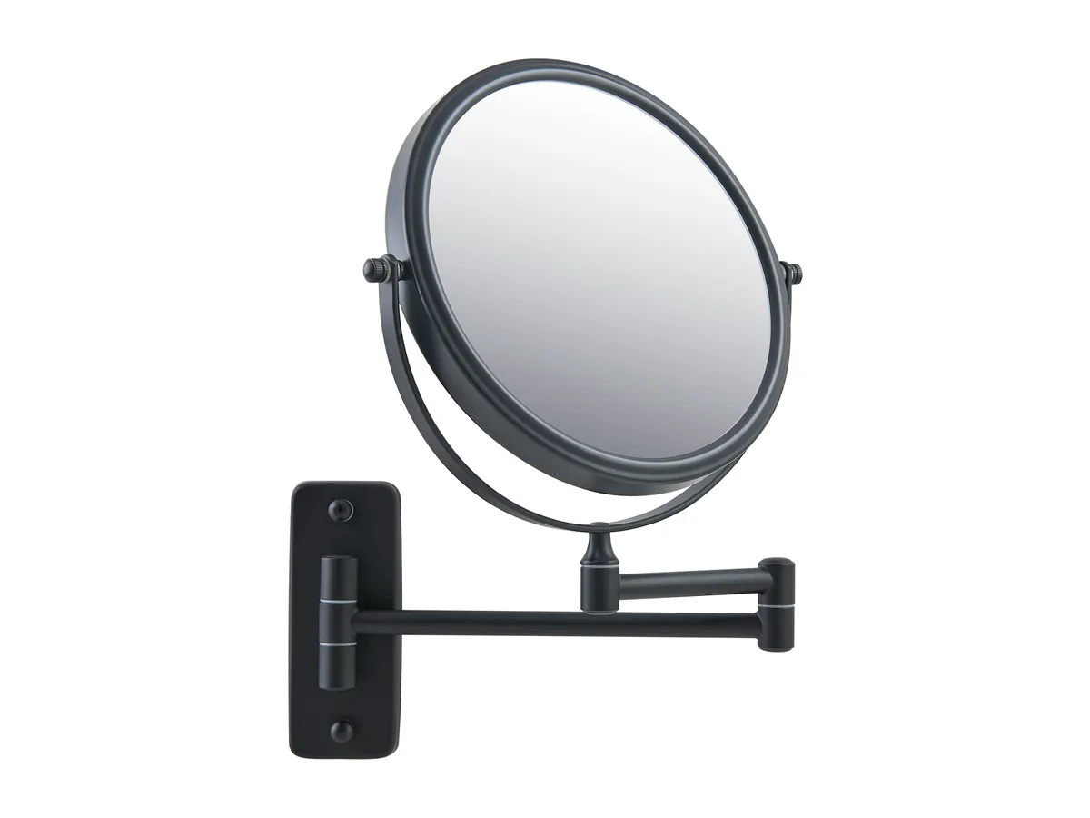Winchester Wall Mounted Mirror in Matt Black
