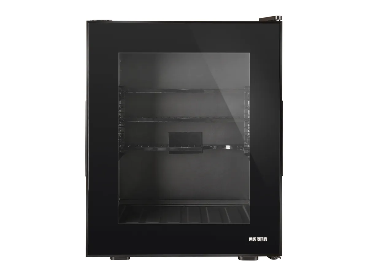Eton 35L Glass Door Minibar with black interior