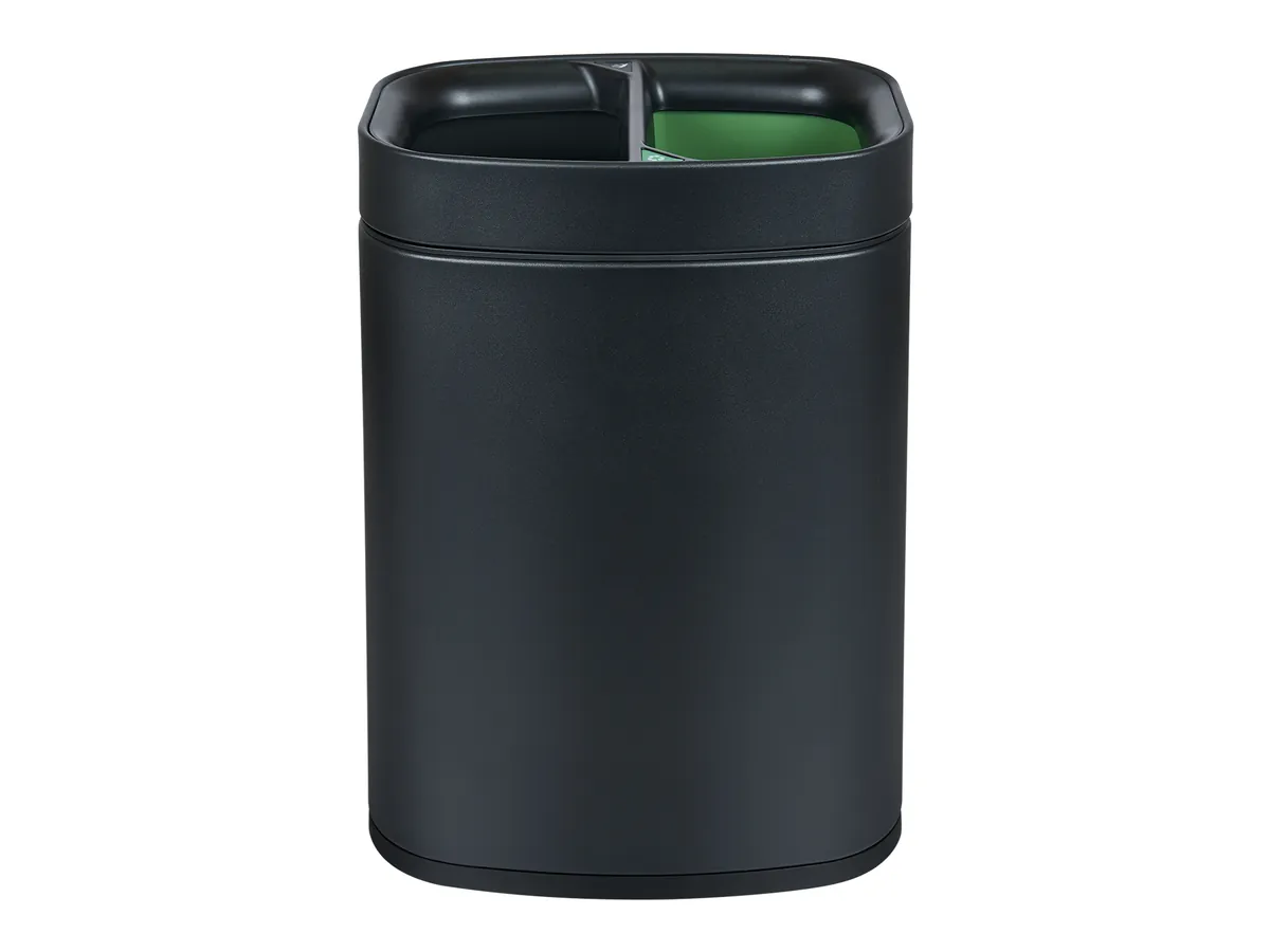 Newport Dual Recycling Bin in Black