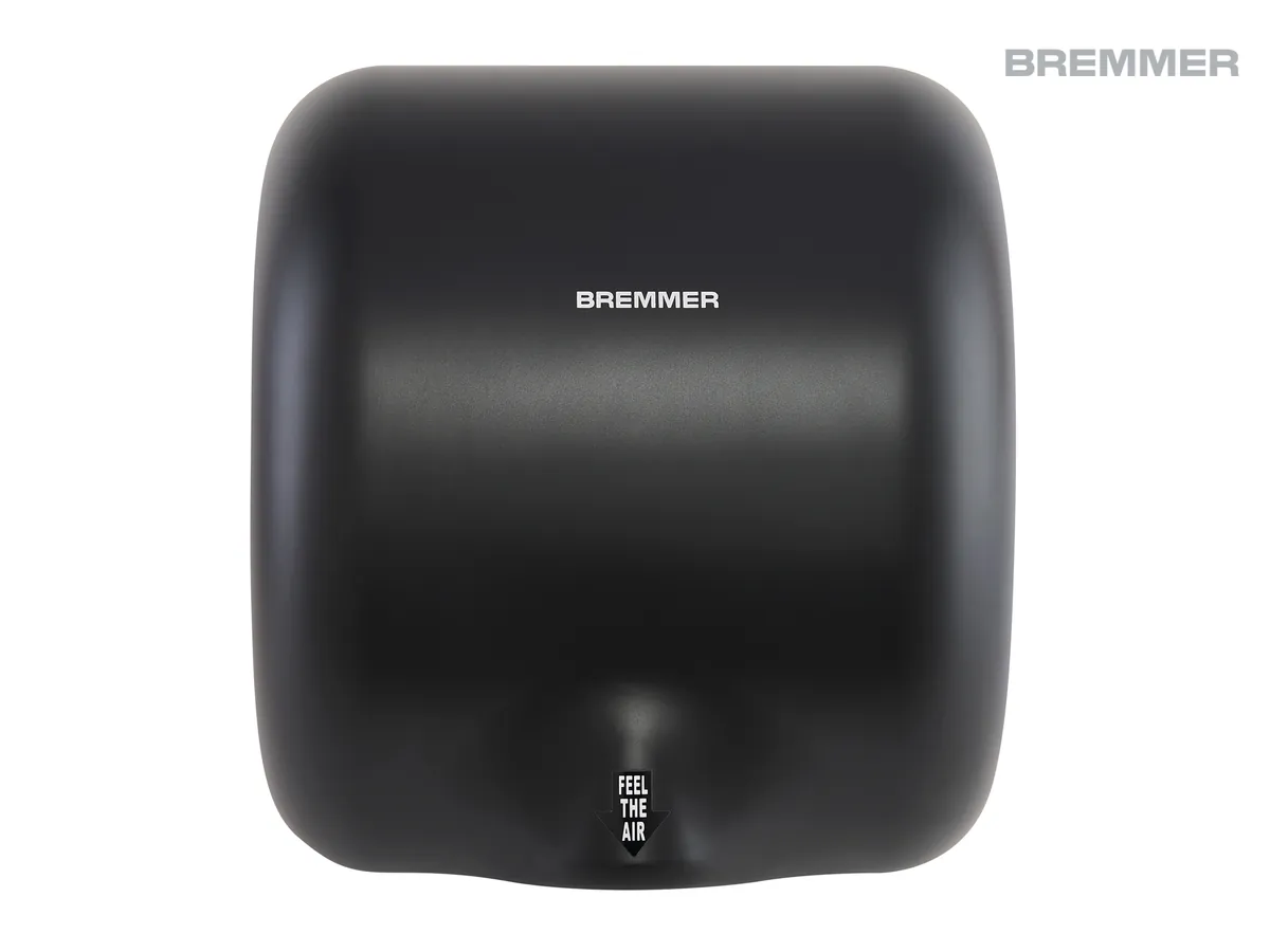 Generic Turbo Hand Dryer in Black