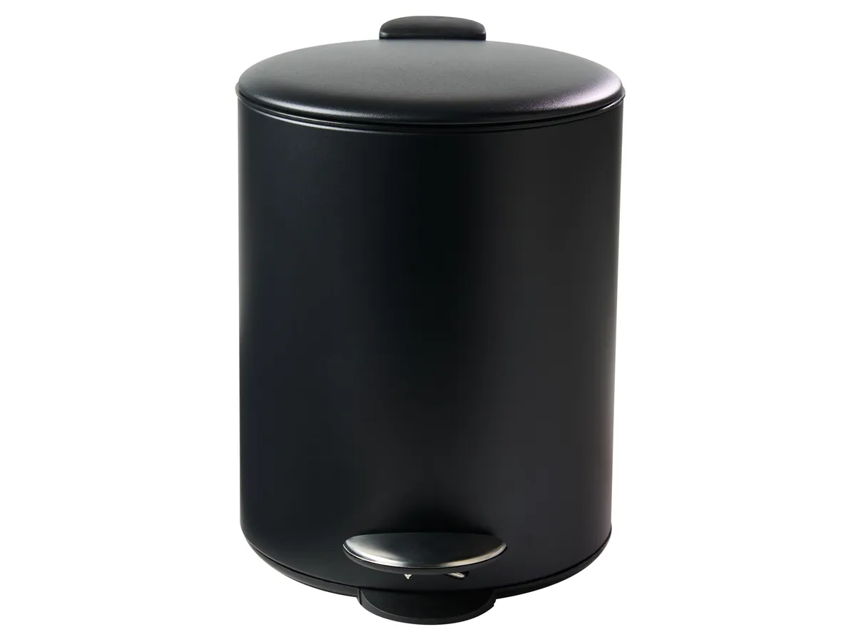 Selby 5L Pedal Bin in Black