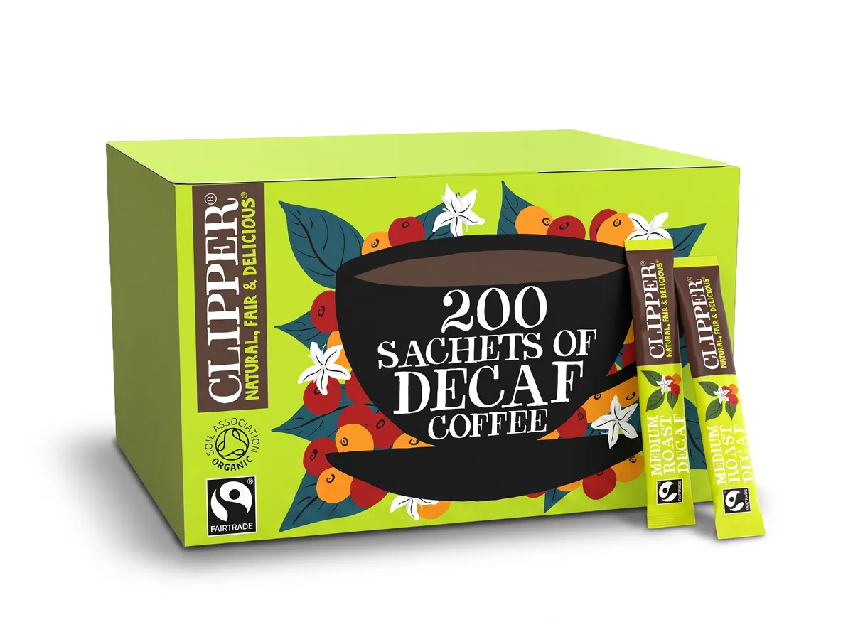 Clipper Organic Decaf Coffee Sachets