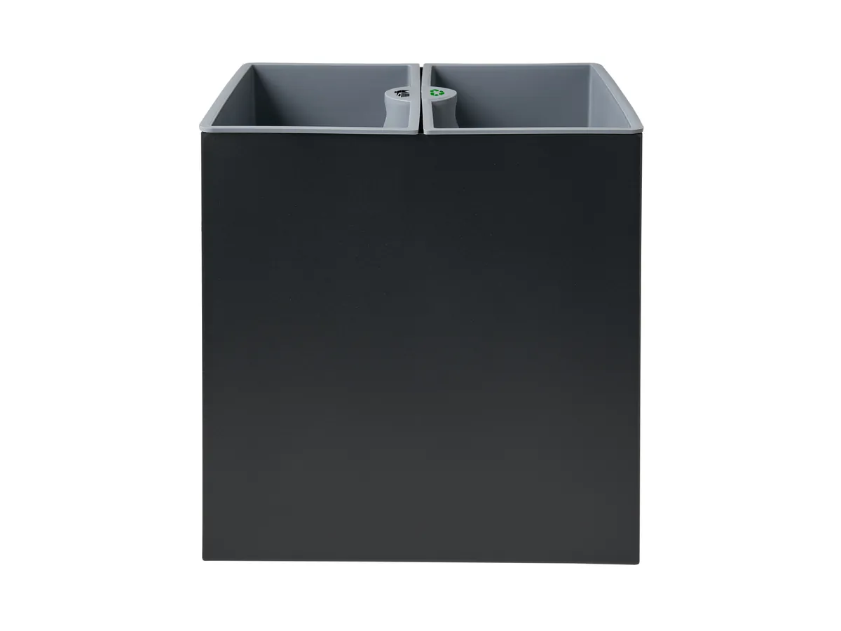 Sheffield Metal Dual Recycling Bin
