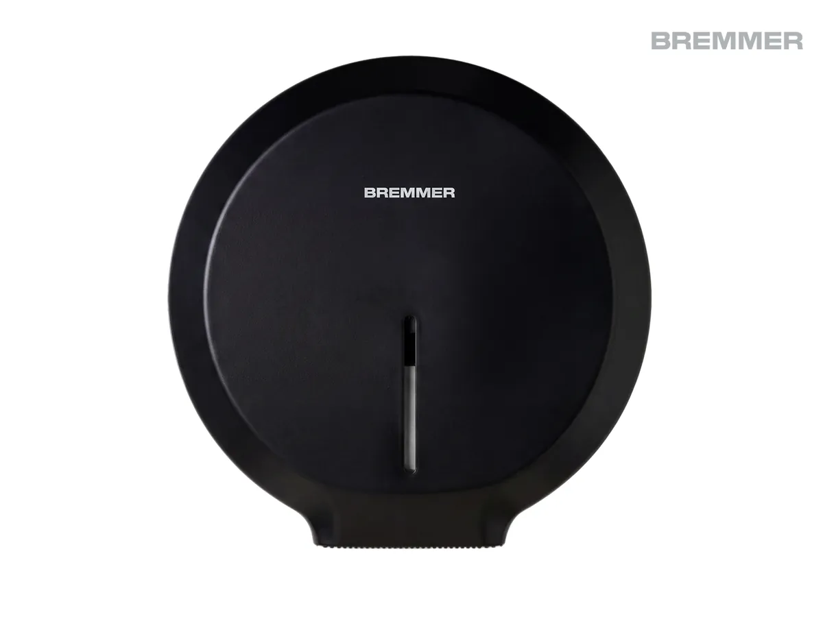 Spira Toilet Roll Dispenser in Black