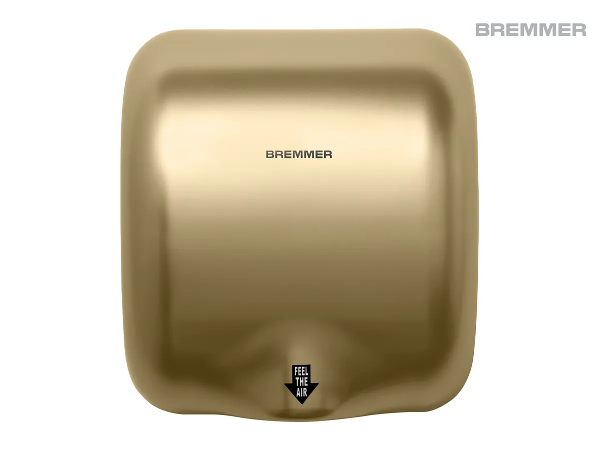 Generic Turbo Hand Dryer in Brass