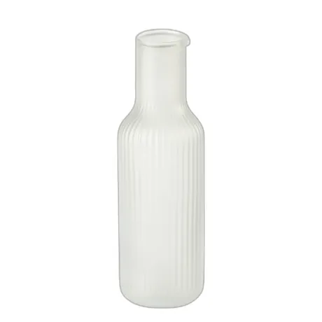 White Frosted Decanter