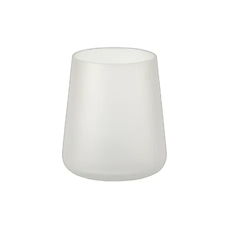 Twist White Frosted Tumbler