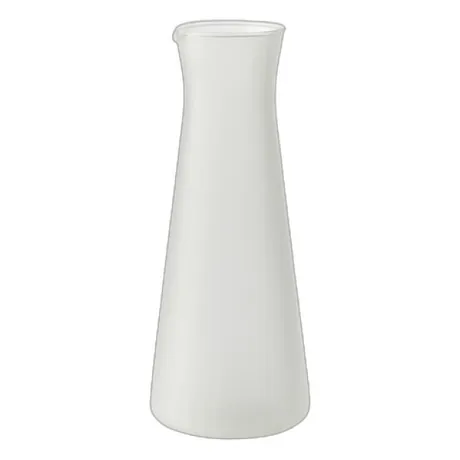 Twist White Frosted Carafe
