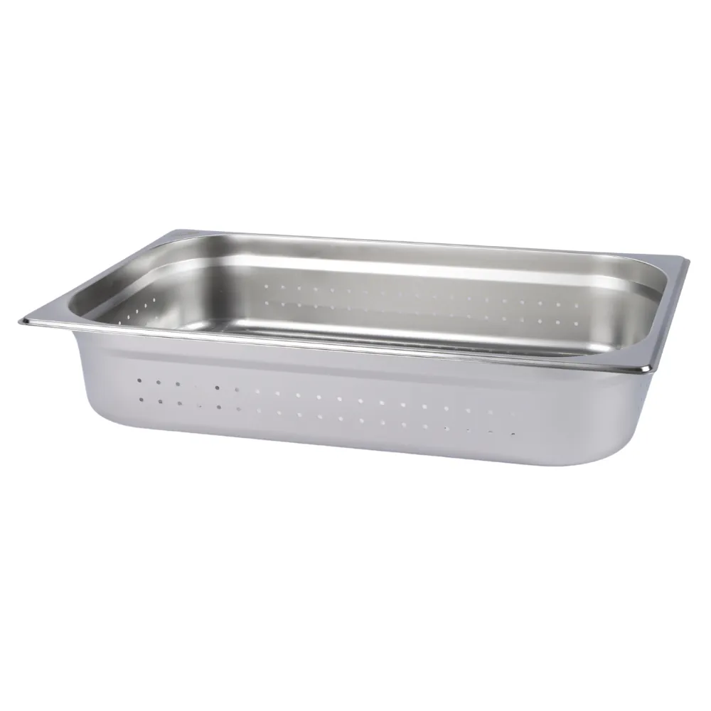 Gastronorm Container S/S 1/1 Perforated - 100mm Deep