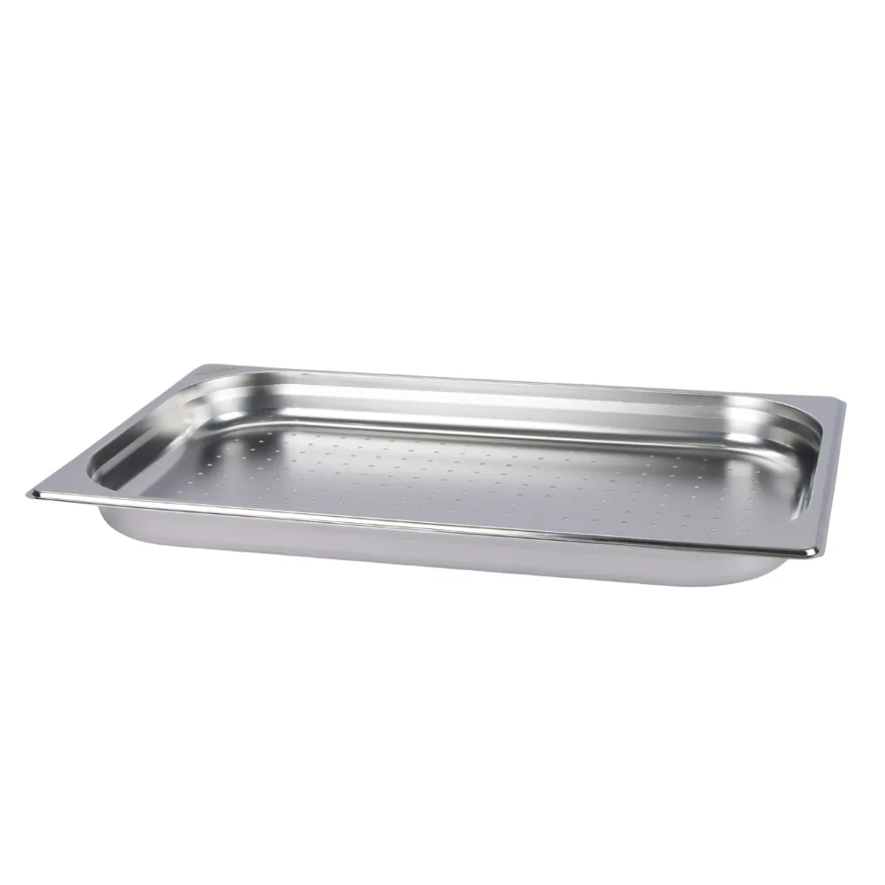 Gastronorm Container S/S 1/1 Perforated - 40mm Deep