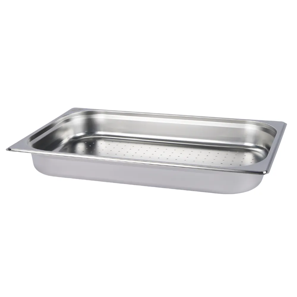 Gastronorm Container S/S 1/1 Perforated - 65mm Deep