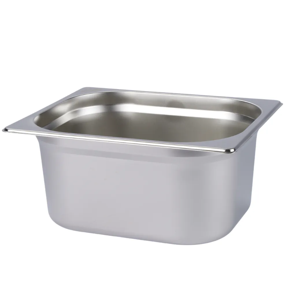 Gastronorm Container SS 1/2 - 200mm Deep
