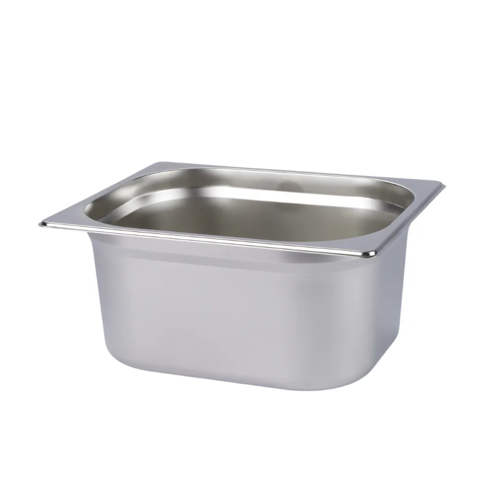 Gastronorm Container SS 1/2 - 150mm Deep