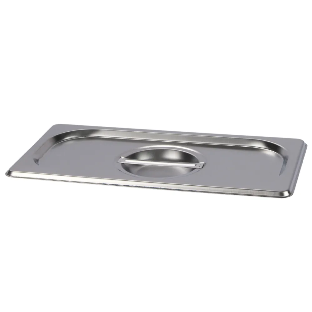 Gastronorm Container SS 1/4 Lid - 26.5 x 16.2cm