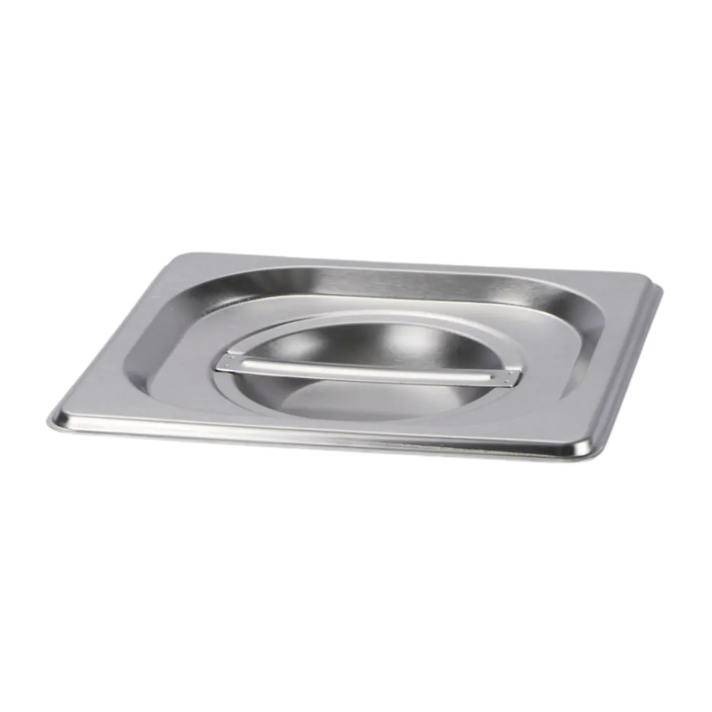 Gastronorm Container SS 1/6 Lid - 17.6 x 16.2cm