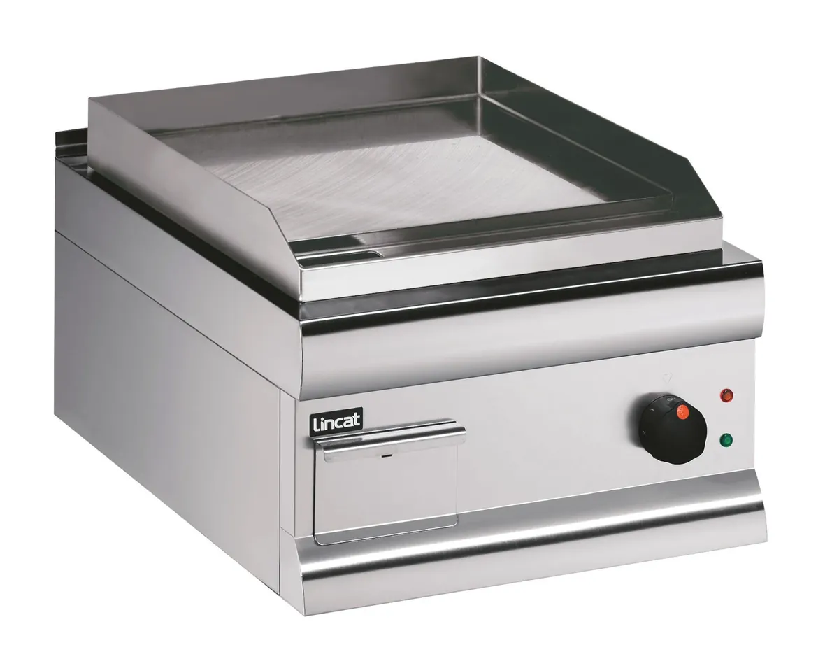 Lincat Silverlink Electric Counter-top Griddle - Steel Plate - W 450 mm - 2.7 kW