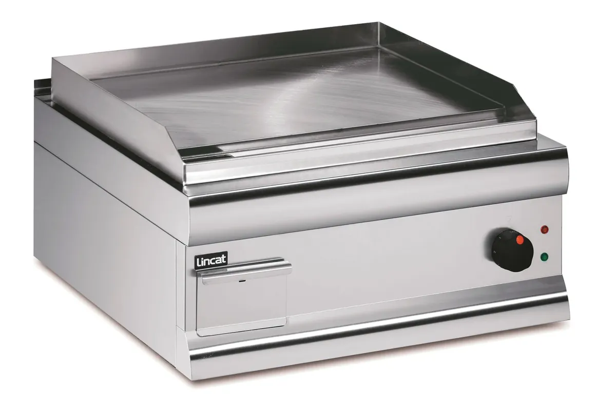 Lincat Silverlink Electric Counter-top Griddle - Steel Plate - Single Zone - W 600 mm - 3.0 kW