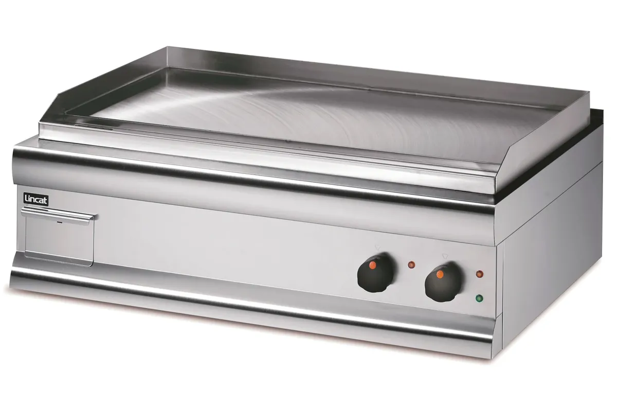 Lincat Silverlink Electric Counter-top Griddle - Steel Plate - W 900 mm - 8.6 kW
