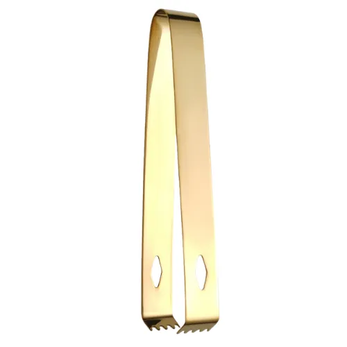 Gold Plated Ice Tong