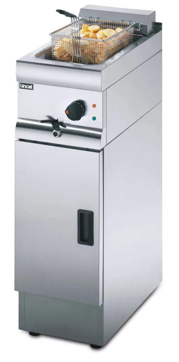 Lincat Silverlink Electric Free-standing Single Tank Fryer - 1 Basket - W 300 mm - 6.0 kW