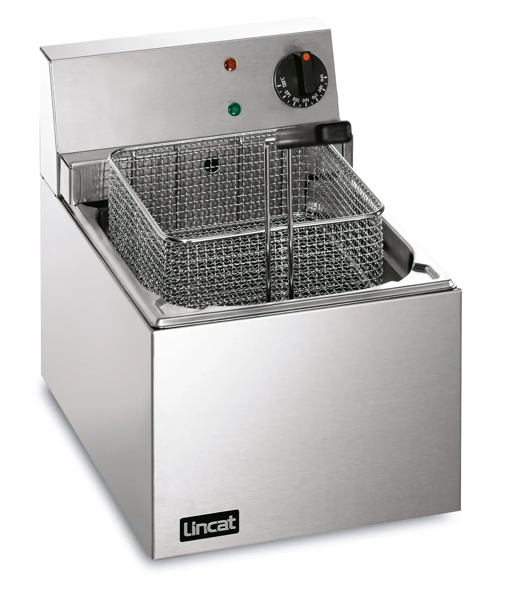 Lincat Lynx Electric Counter-top Single Tank General Purpose Fryer - 1 Basket - W 270 mm - 3.0 kW