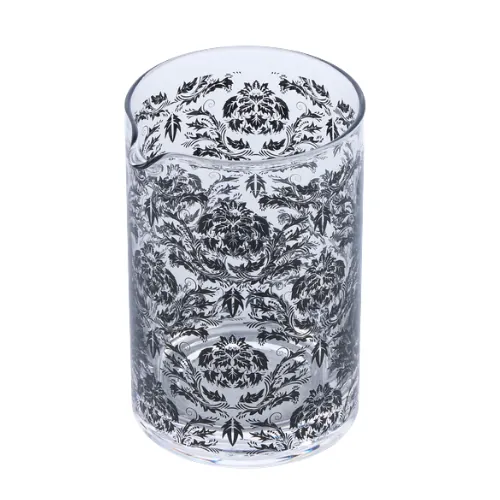 Patterned Mixing Glass