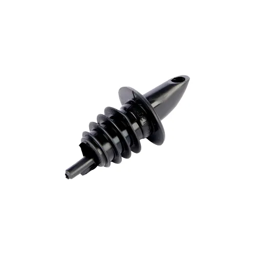 Black Plastic Pourer Pack 10