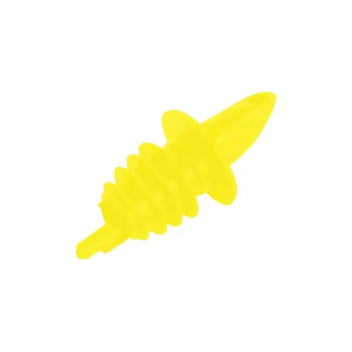 Yellow Plastic Pourer Pack 10