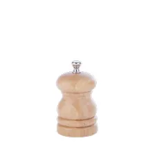 Natural Rubber Wood Pepper Mill