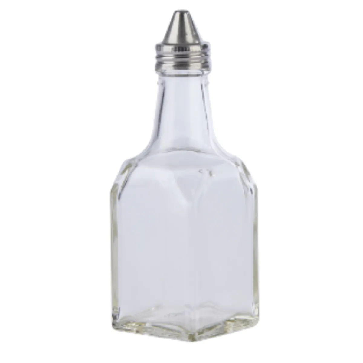 Oil/Vinegar Pourer Square Glass