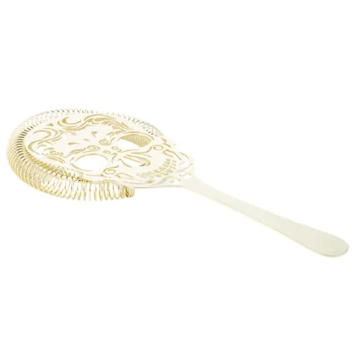 Skull Strainer Gold