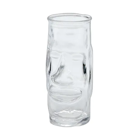 Moai Tiki Cocktail Glass