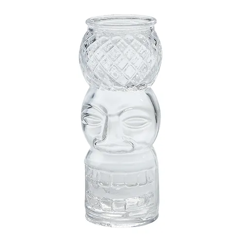 Totem Tiki Cocktail Glass