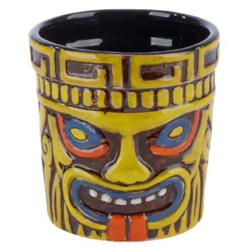 Ceramic Pele Tiki Mug