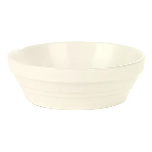 White Round Baking Dish