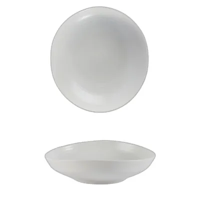 Ivory Deep Plate view 1