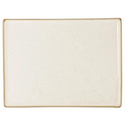 Oatmeal Rectangular Platter view 1
