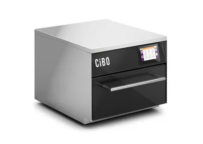 Lincat CIBO COUNTER-TOP FAST OVEN - BLACK GLASS FRONT - W 437MM - 2.7 KW