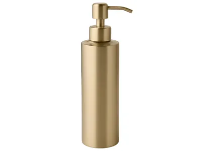 Salisbury Brushed Brass 350ml Soap Dispenser In Brushed Brass view 1
