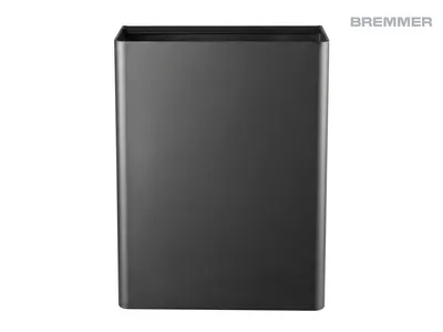 Tera Wall Mounted Bin in Black view 1