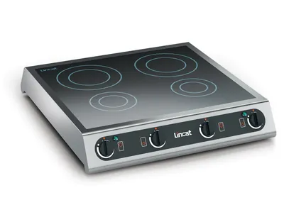 Lincat Specialist Electric Counter-top Induction Hob - 4 Zones - W 600 mm