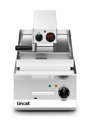 Lincat Opus Electric Counter-top Clam Griddle - Flat Upper Plate - W 400 mm - 8.6 kW