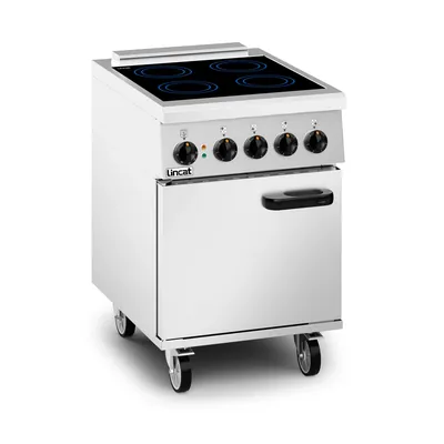Lincat Phoenix Electric Free-standing Induction Oven Range - 4-Zone - W 600 mm - 11.4 kW [1 or 3-Phase]