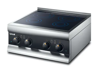 Lincat Silverlink Electric Counter-top Induction Hob - 4 Zones - W 600 mm - 6.0 kW